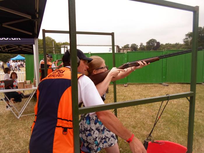 1. First ever attempt at Clay Shooting July 2013